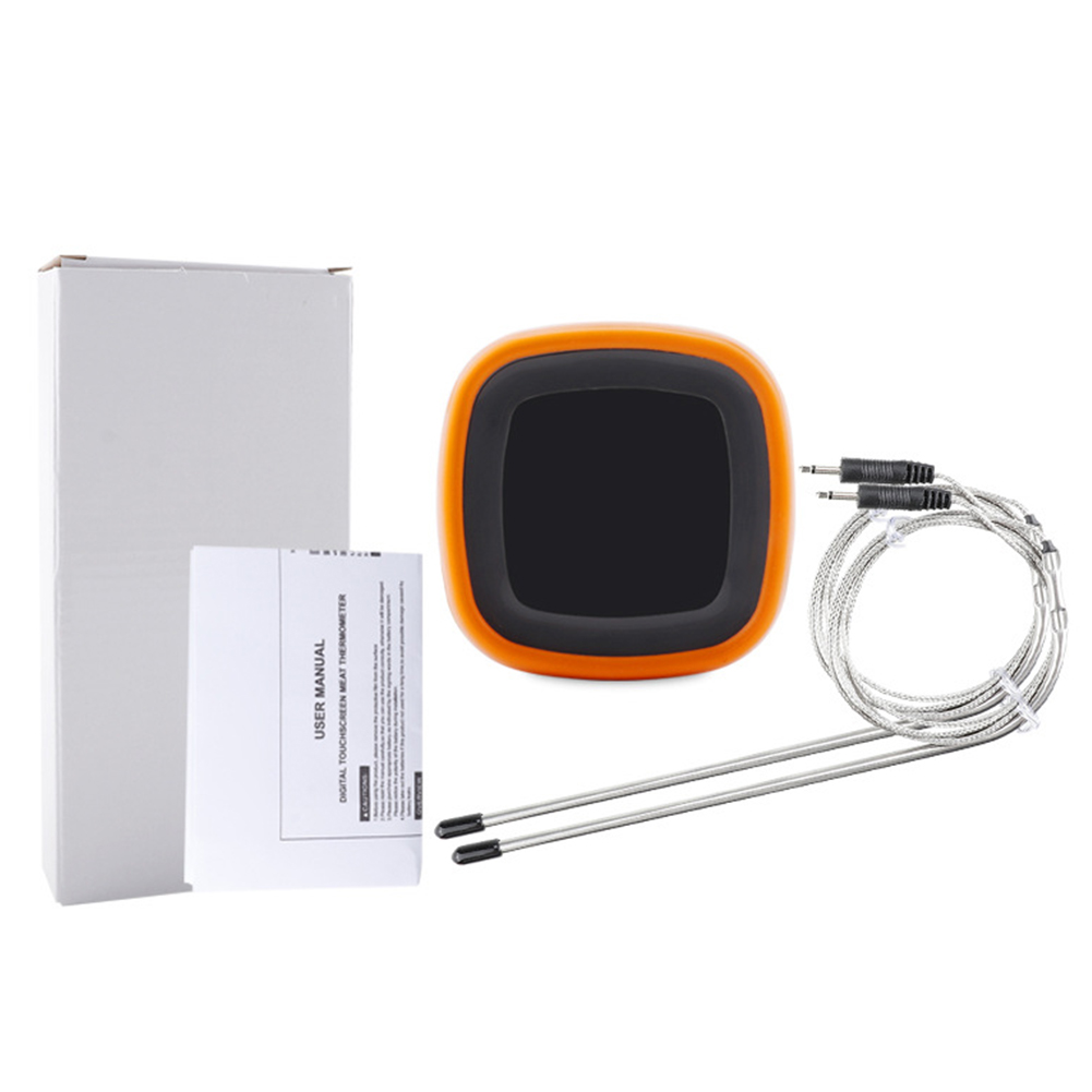 Digital Thermometer Probe - デジタル肉用キッチン温度計防水肉温度プローブタッチスクリーンオーブン調理バーベキュー温度計