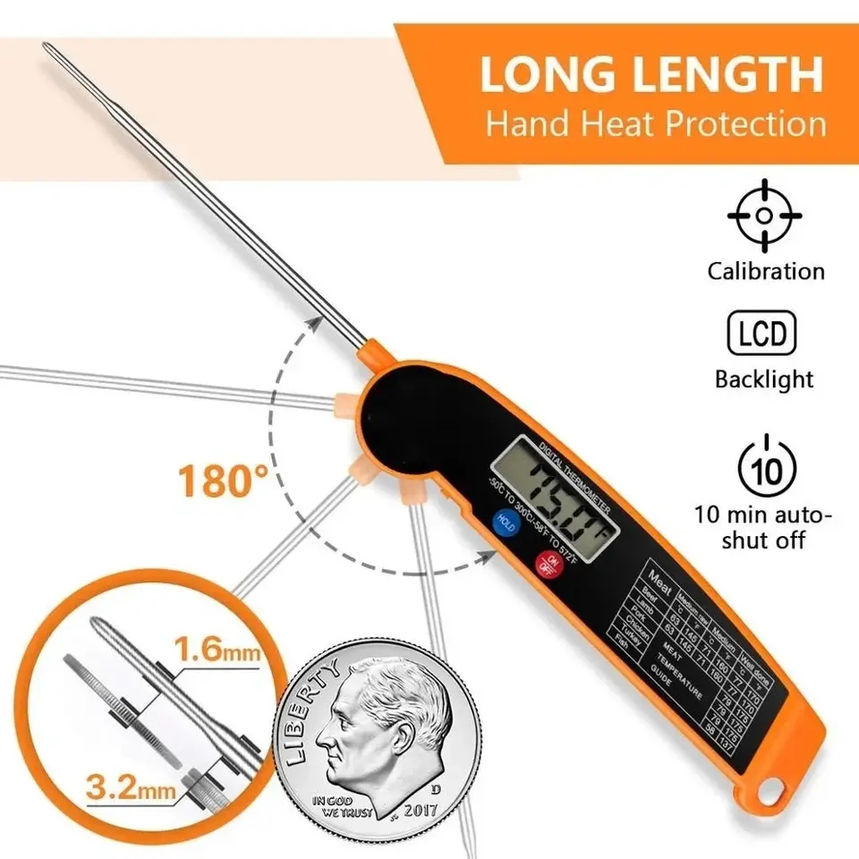 ホット販売デジタルキッチン食品温度計肉水ミルク調理食品プロー - Digital Thermometer Probe のレビューと価格
