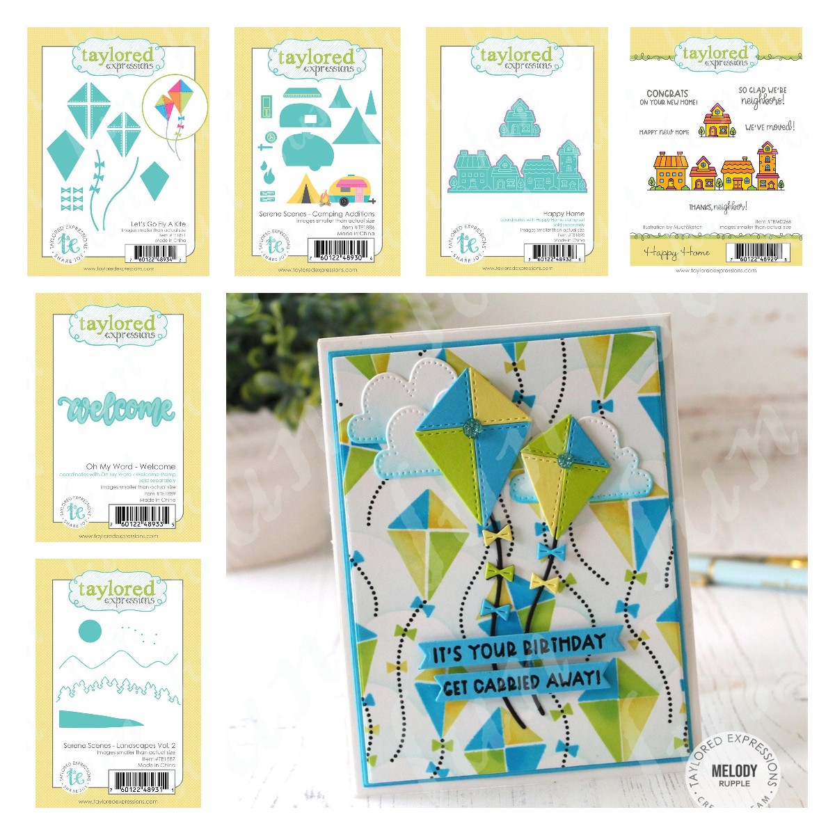 特別な新しいスタンプとディーセットハッピーキャンプの追加カッ - Candle Supplies For Sale のレビューと価格