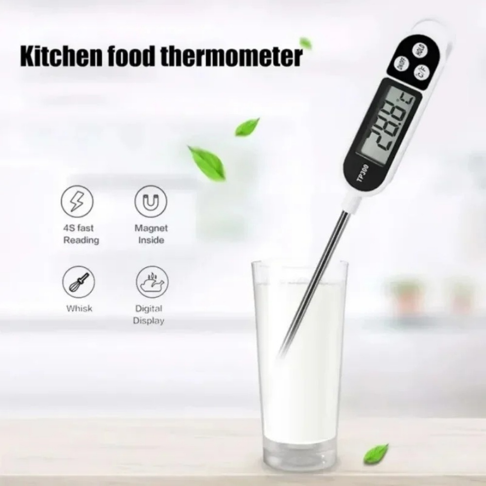 ステンレス鋼プローブタイプデジタルキッチン温度計、食品、バー - Digital Thermometer Probe のレビューと価格