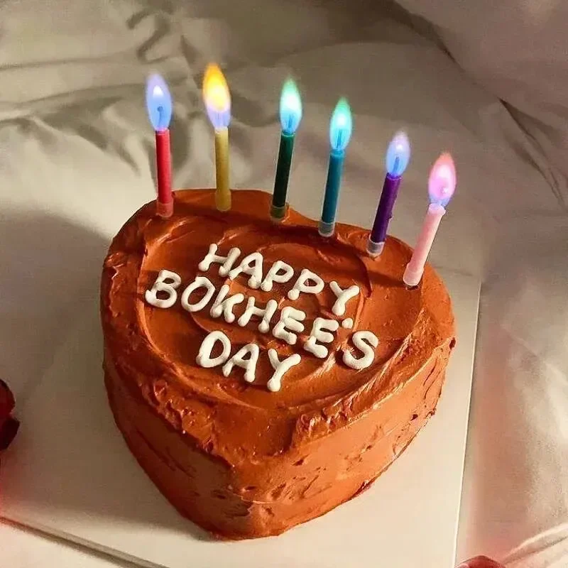 6 個色の誕生日パーティー用品結婚式カラフルなマルチカラーキ - Zebra Candle Supplies のレビューと価格