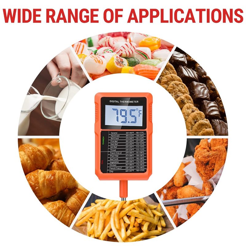 Y42A-TP510 デジタル温度計 防水 ポットクリップ付 - Digital Thermometer Probe のレビューと価格