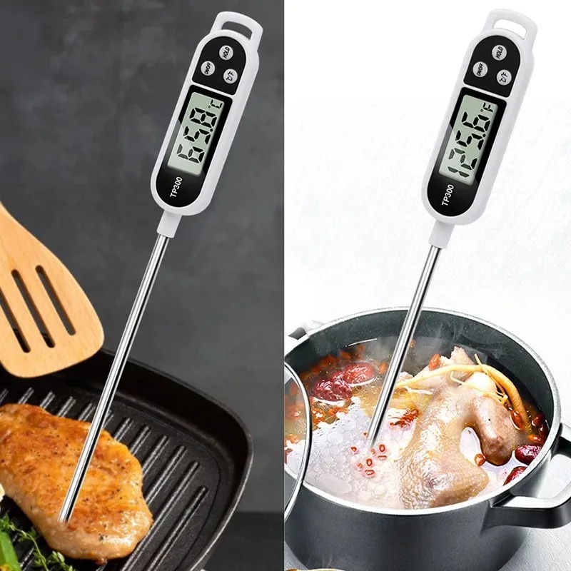 ステンレス鋼プローブ調理食品、バーベキューストーブ、水、牛乳 - Digital Thermometer Probe のレビューと価格