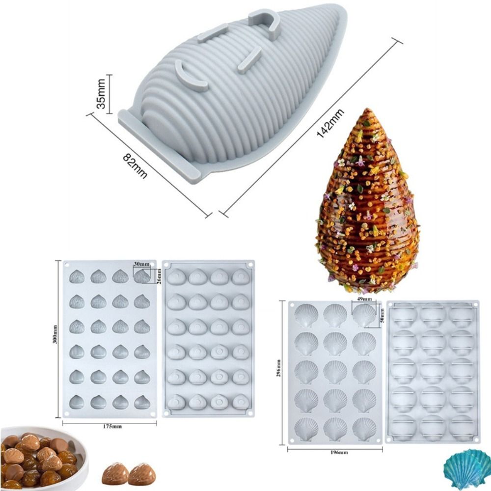シリコーン素材弁当ケーキシリコーン型石膏製造プリン型 3D  - Candle Supplies Tins のレビューと価格