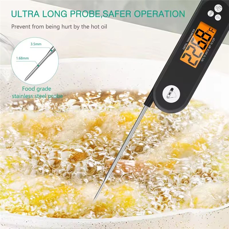 デジタルバーベキュー食品温度計キッチン温度計肉水ミルク調理用 - Digital Thermometer Probe のレビューと価格