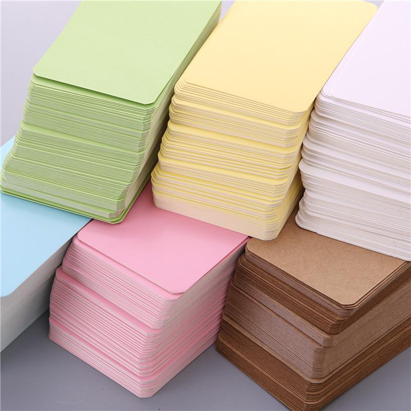 [COF]100枚入りアソートカラークラフト紙ギフトボックス - Kraft Paper Box のレビューと価格