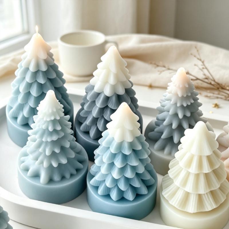 ホットセール DIY ミニクリスマスツリー シリコンモールド - Candle Supplies For Sale のレビューと価格