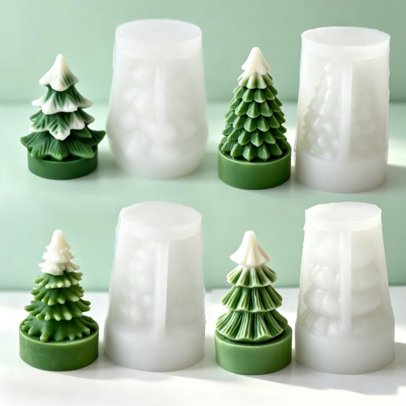 ホットセール DIY ミニクリスマスツリー シリコンモールド - Candle Supplies For Sale のレビューと価格