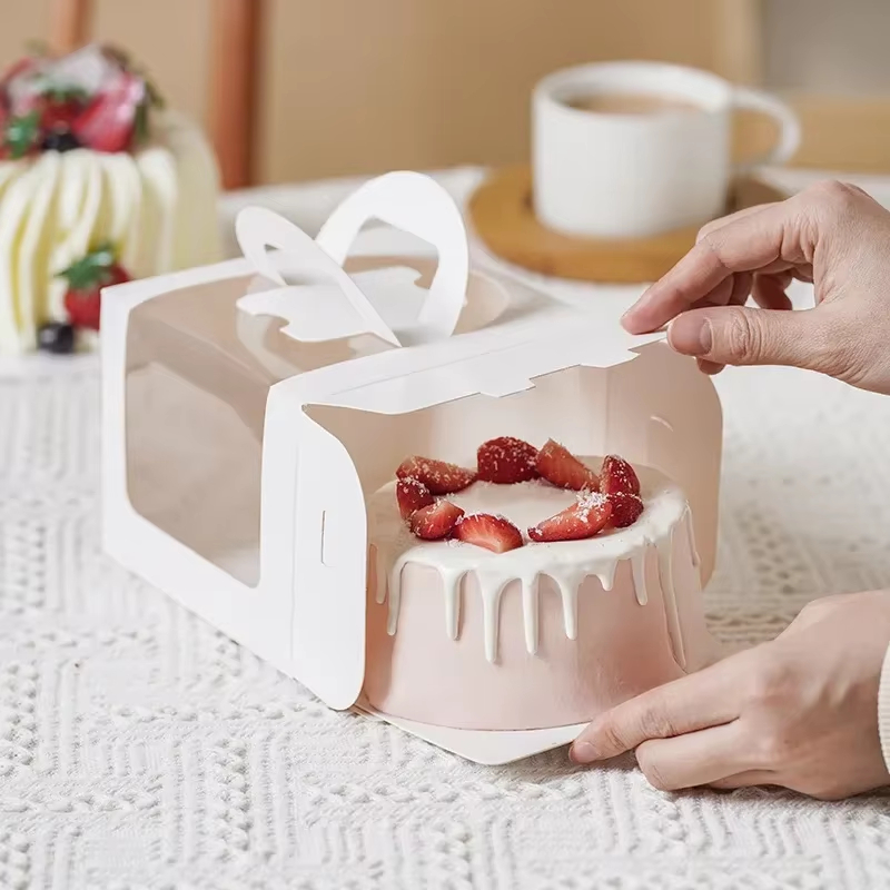 4インチケーキ用包装箱、キャンディビスケット箱、誕生日パーテ - Kraft Paper Box のレビューと価格